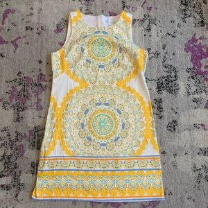 London Times sleeveless mandala dress!